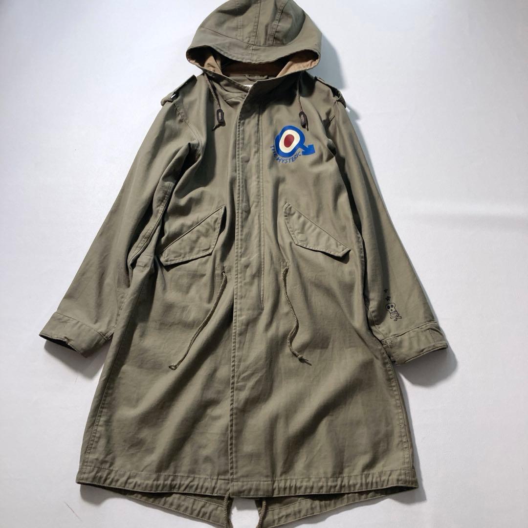 【インゲン】ヒステリックグラマー　フィッシュテール ミリタリーモッズコート