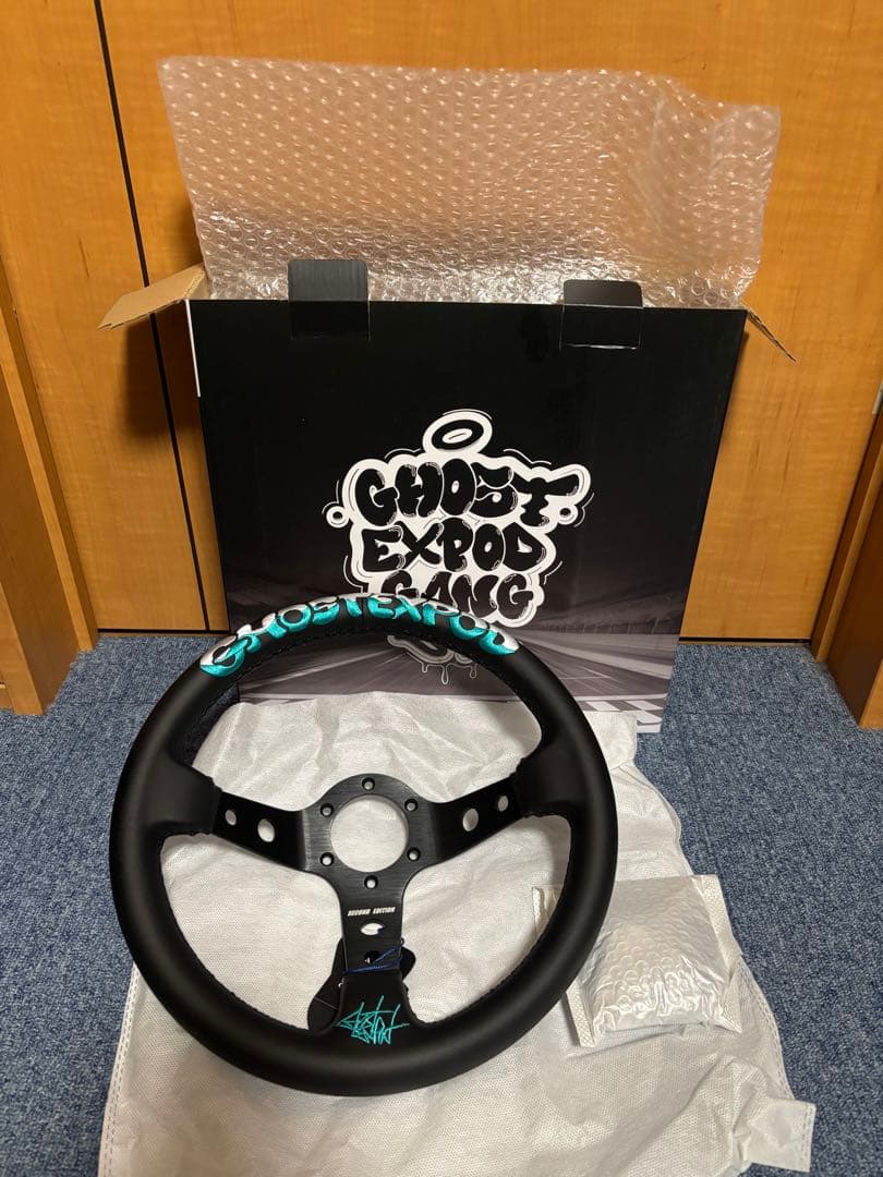 GHOST EXPOD(ゴーストエキスポッド)ステアリング Tiffanyカラー