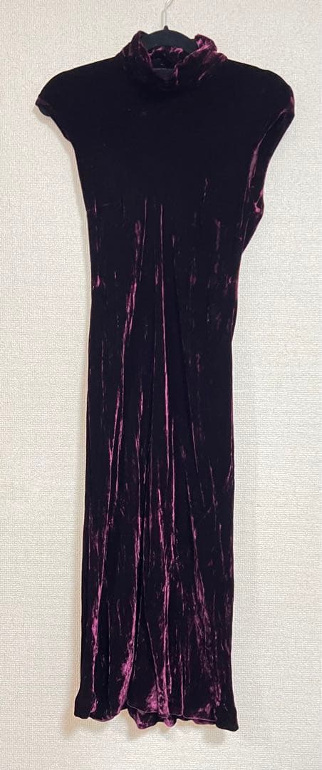 GUCCI ハイネック　ベロア　タイトワンピース