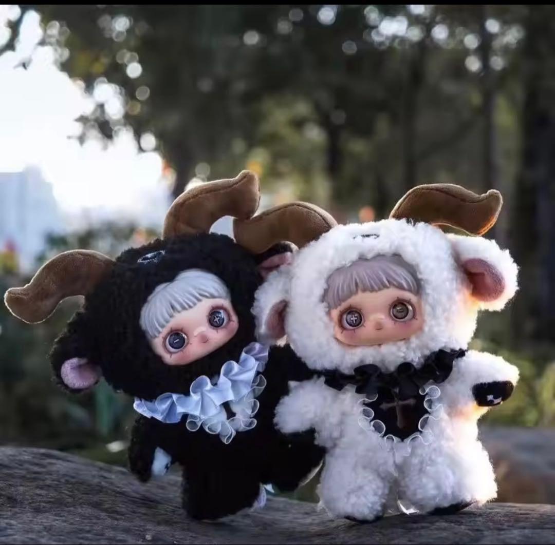 Maymei ダークフォレスト黒羊と白羊セット 新品 未使用