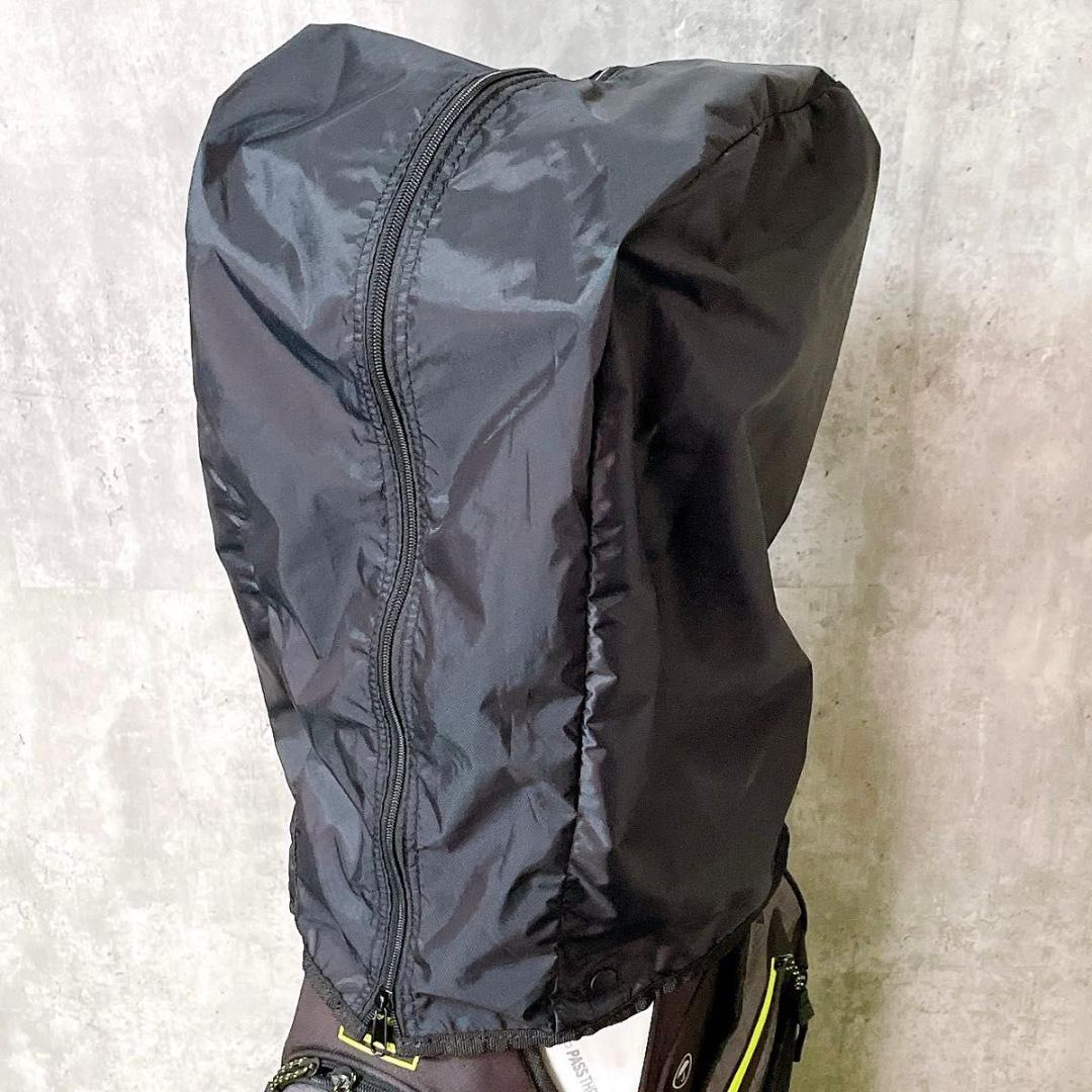 美品 cobra キャディバッグ 多機能モデル カート式 保温 傘入れ 多収納