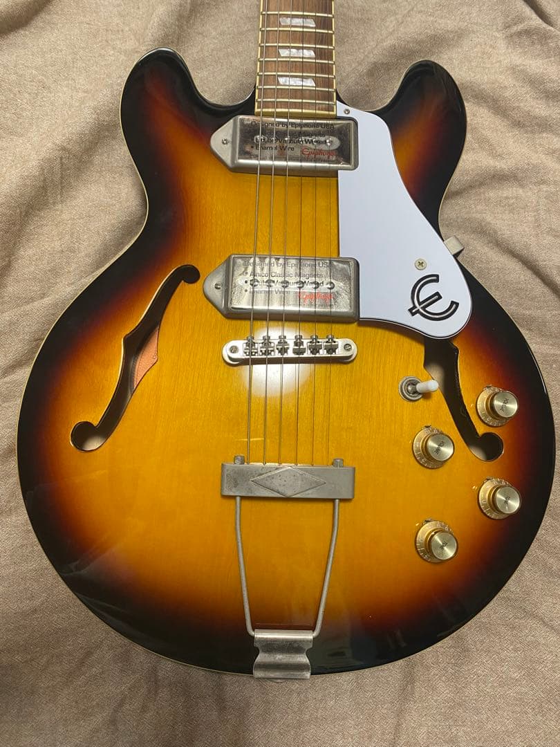 ギター Casino Coupe Vintage Sunburst