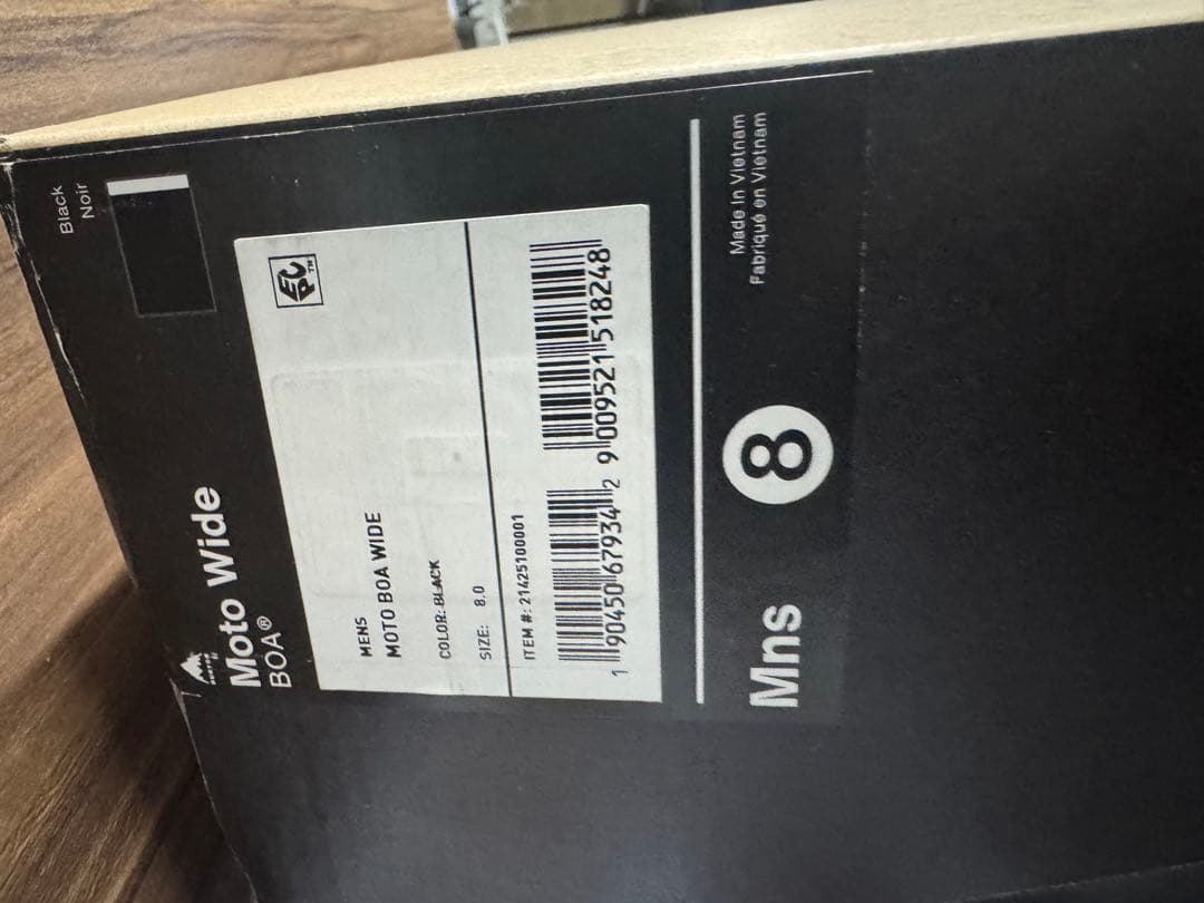 26㎝　Burton Moto スノーボードブーツ ブラック