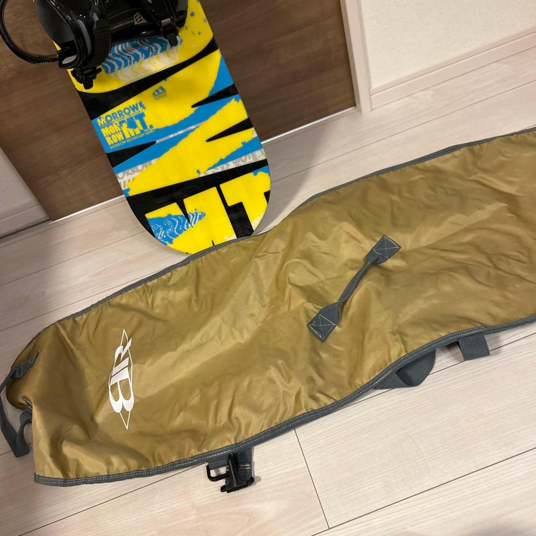 【美品】Morrowスノーボード151cmMORROW ビンディングセット