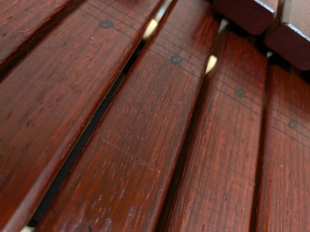 廃盤品 YAMAHA 32音 卓上木琴 TX-6 打楽器 ソフトケース付き