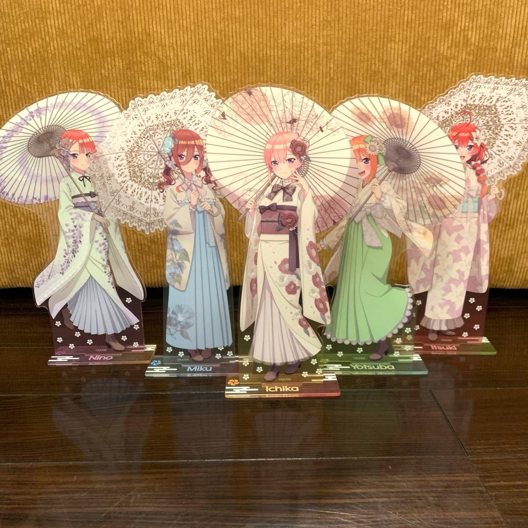 五等分の花嫁　レトロモダン　BIGアクリルスタンド