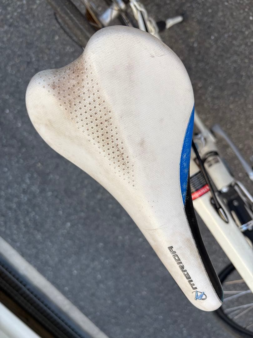 MERIDA Ride liteロードバイク ホワイト/ブルー