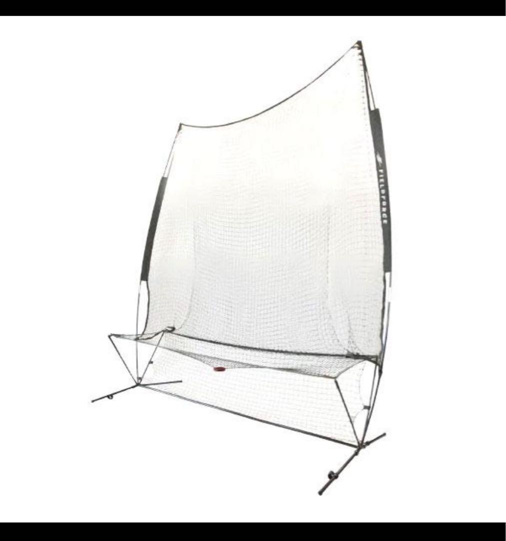 【未使用】フィールドフォース オートリターンネット 3m×2.4mトスマシン付き