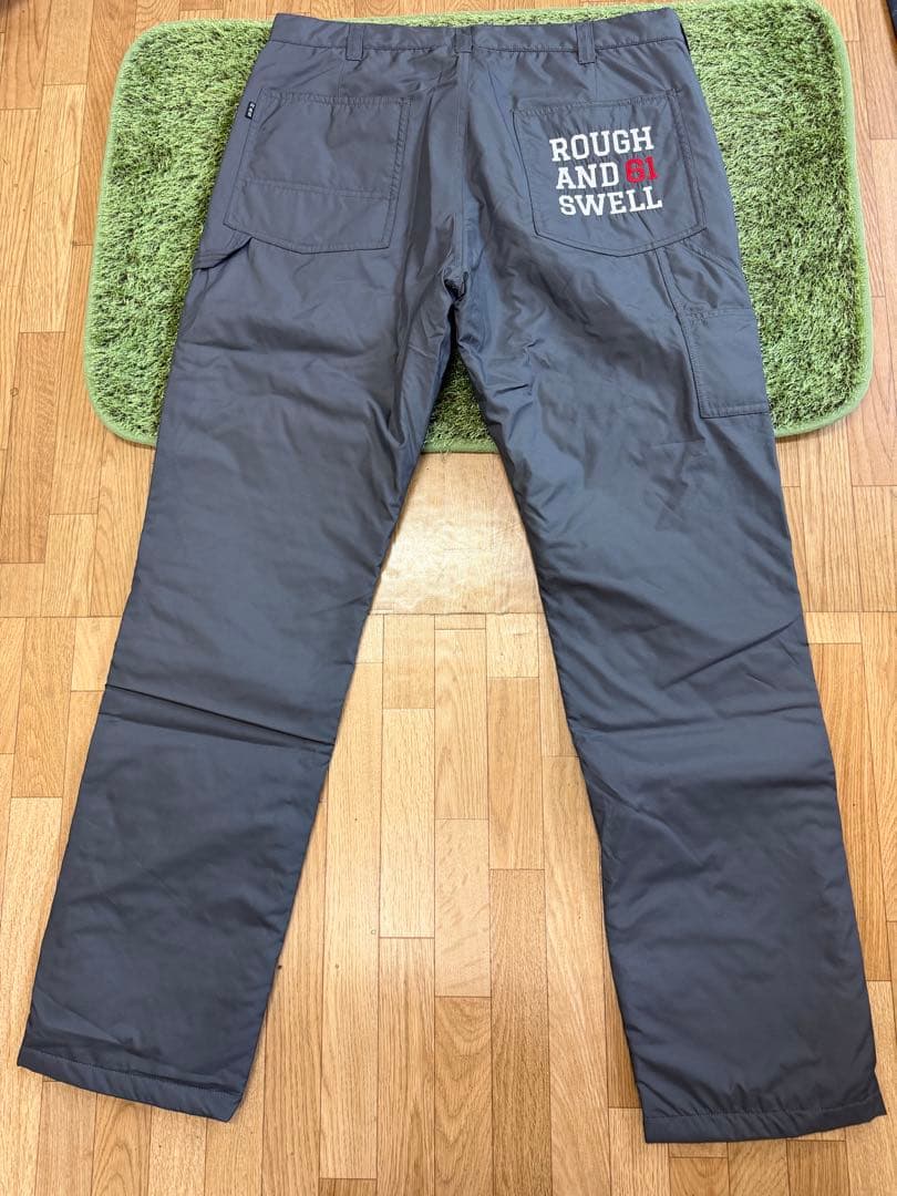 新品正規品【ROUGH&SWELL/XL】防風撥水　中綿パンツ　防寒パンツ秋冬