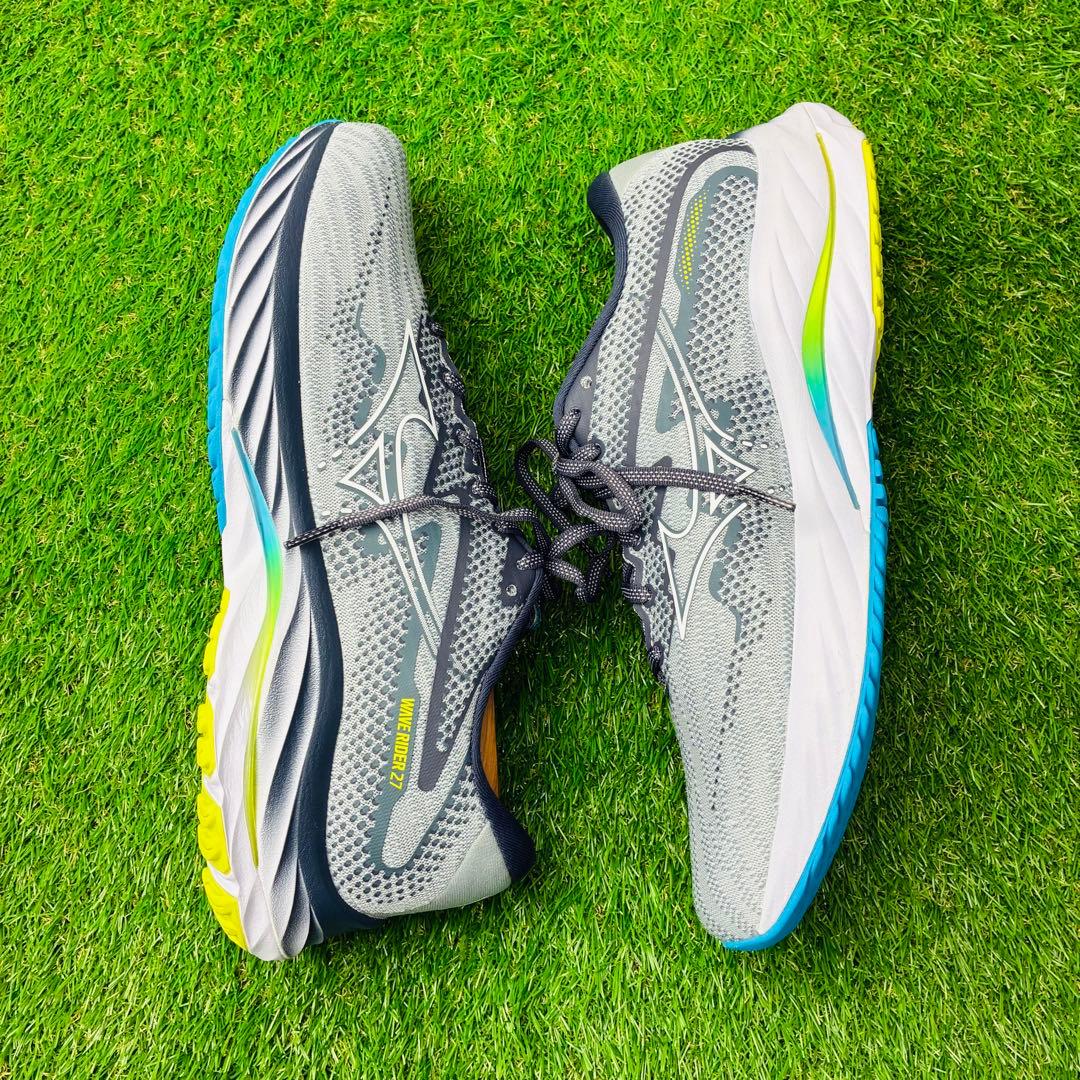 【新品・タグ付き】MIZUNO WAVE RIDER 27 ランニング 27.5