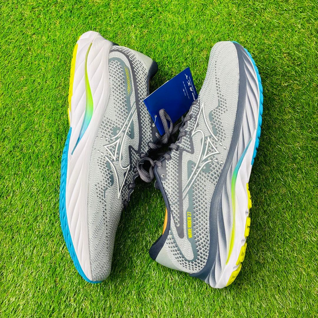 【新品・タグ付き】MIZUNO WAVE RIDER 27 ランニング 27.5