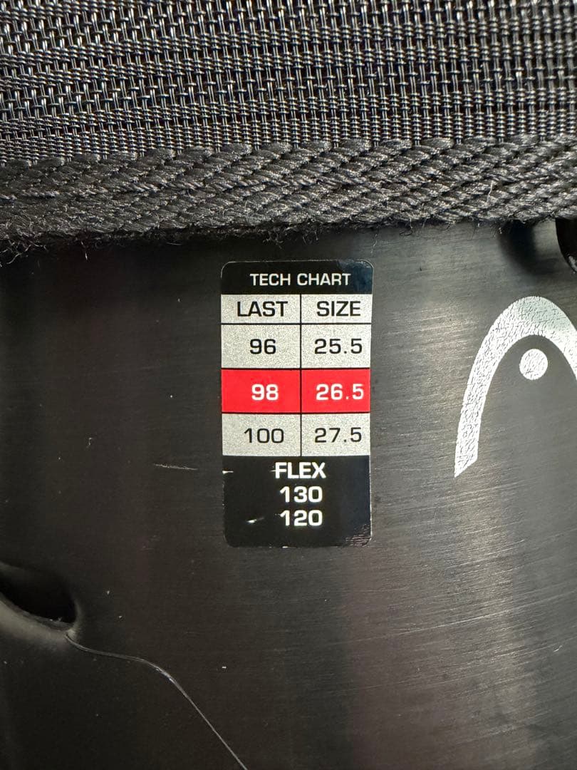 HEAD FORMULA 120 RS スキーブーツ