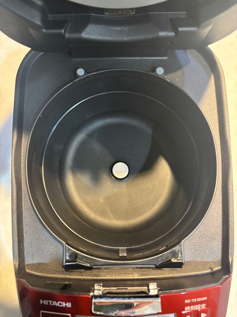HITACHI 圧力IH炊飯器 RZ-TS104M 赤 2021年製