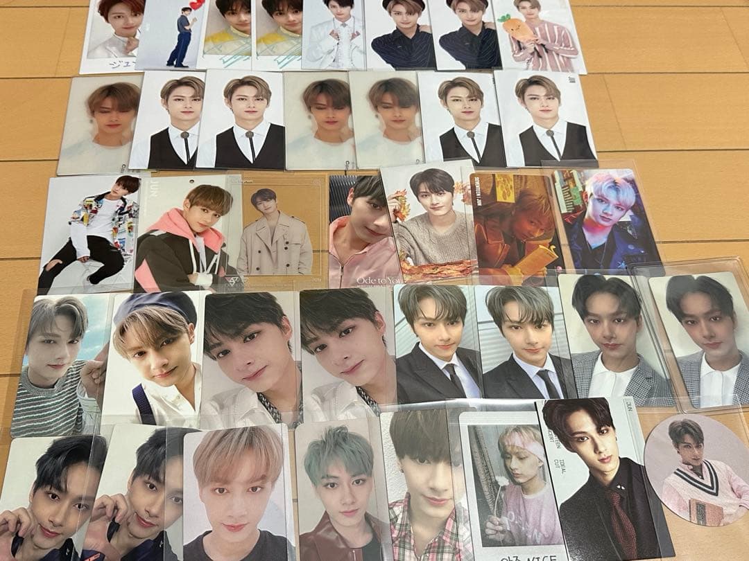 SEVENTEEN JUN まとめ売り トレカスローガンうちわ缶バッジ タオル