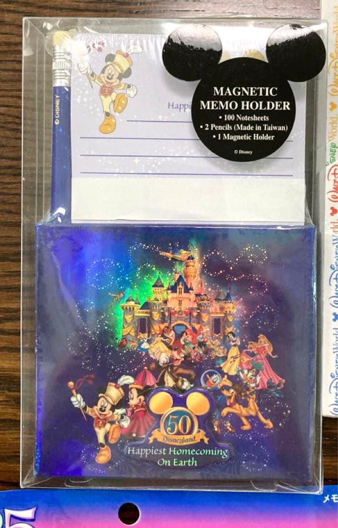 ミッキー   ミニー　メモ　復刻　25周年　ディズニーランド　海外ディズニー