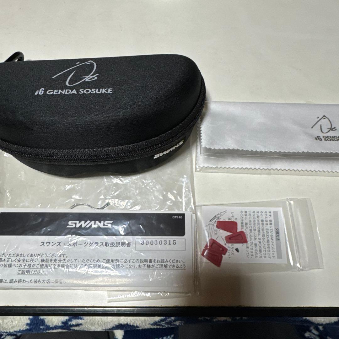 SWANS FO-3518 GD23 サングラス　源田モデル