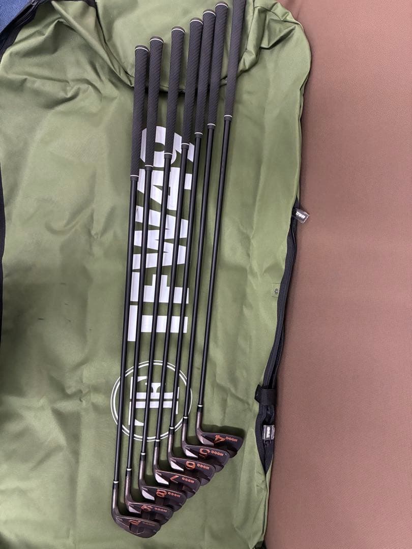 希少 NOOG (ノーグ) ワンレングスアイアン 7本セット