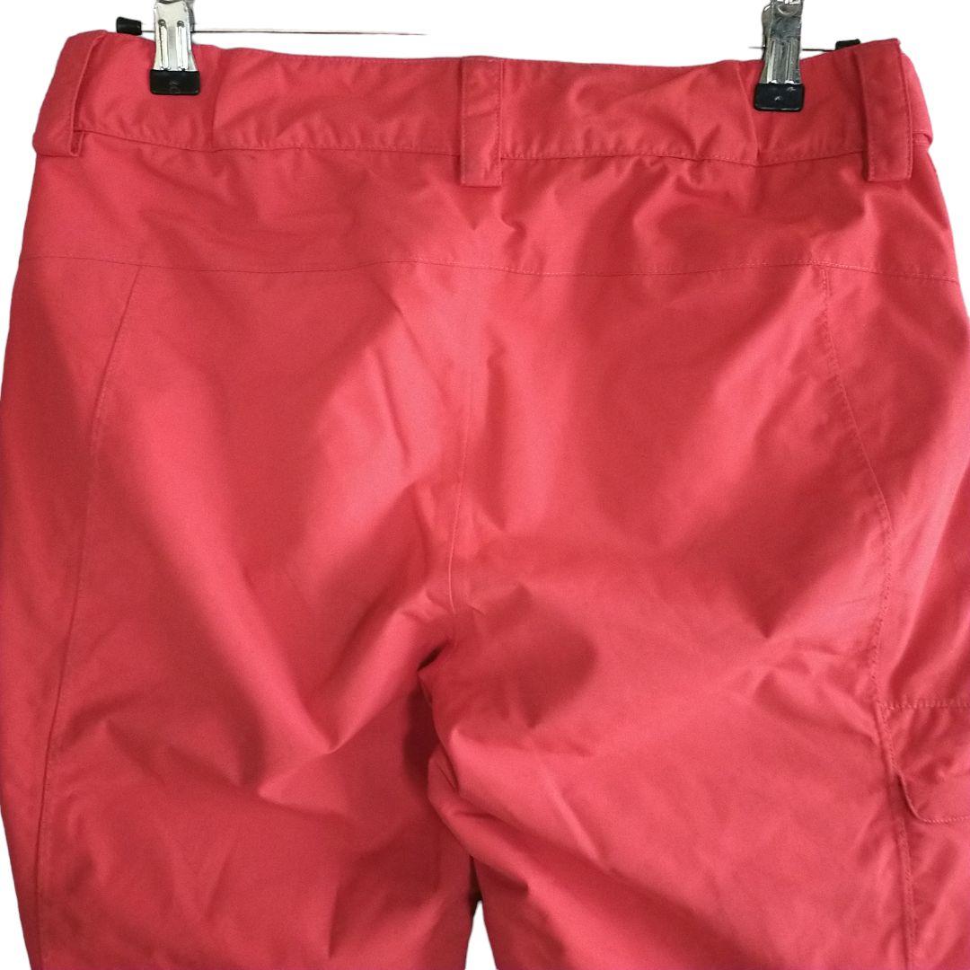 【高機能】US ノースフェイス HYVENT スノーボード パンツ 赤 M