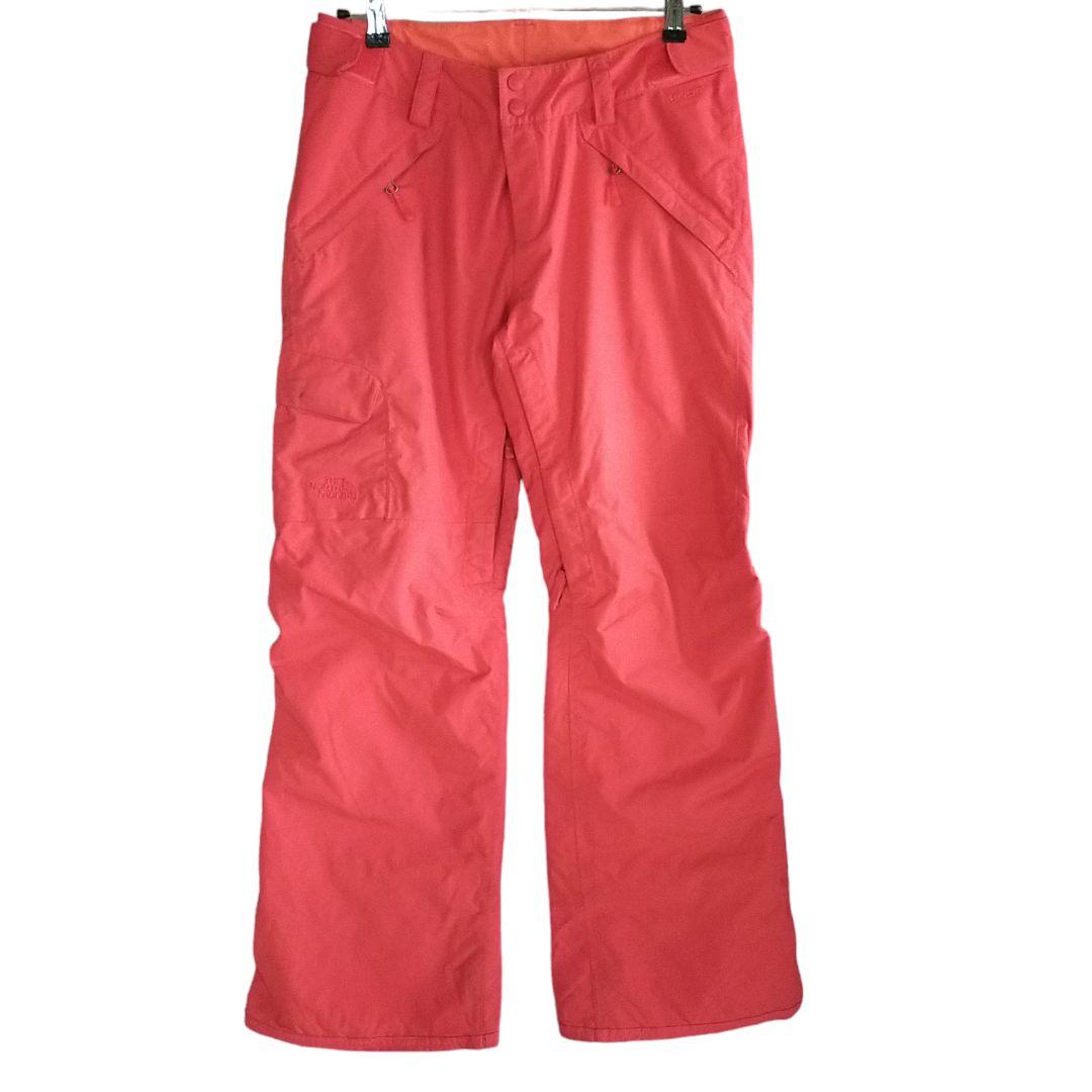 【高機能】US ノースフェイス HYVENT スノーボード パンツ 赤 M