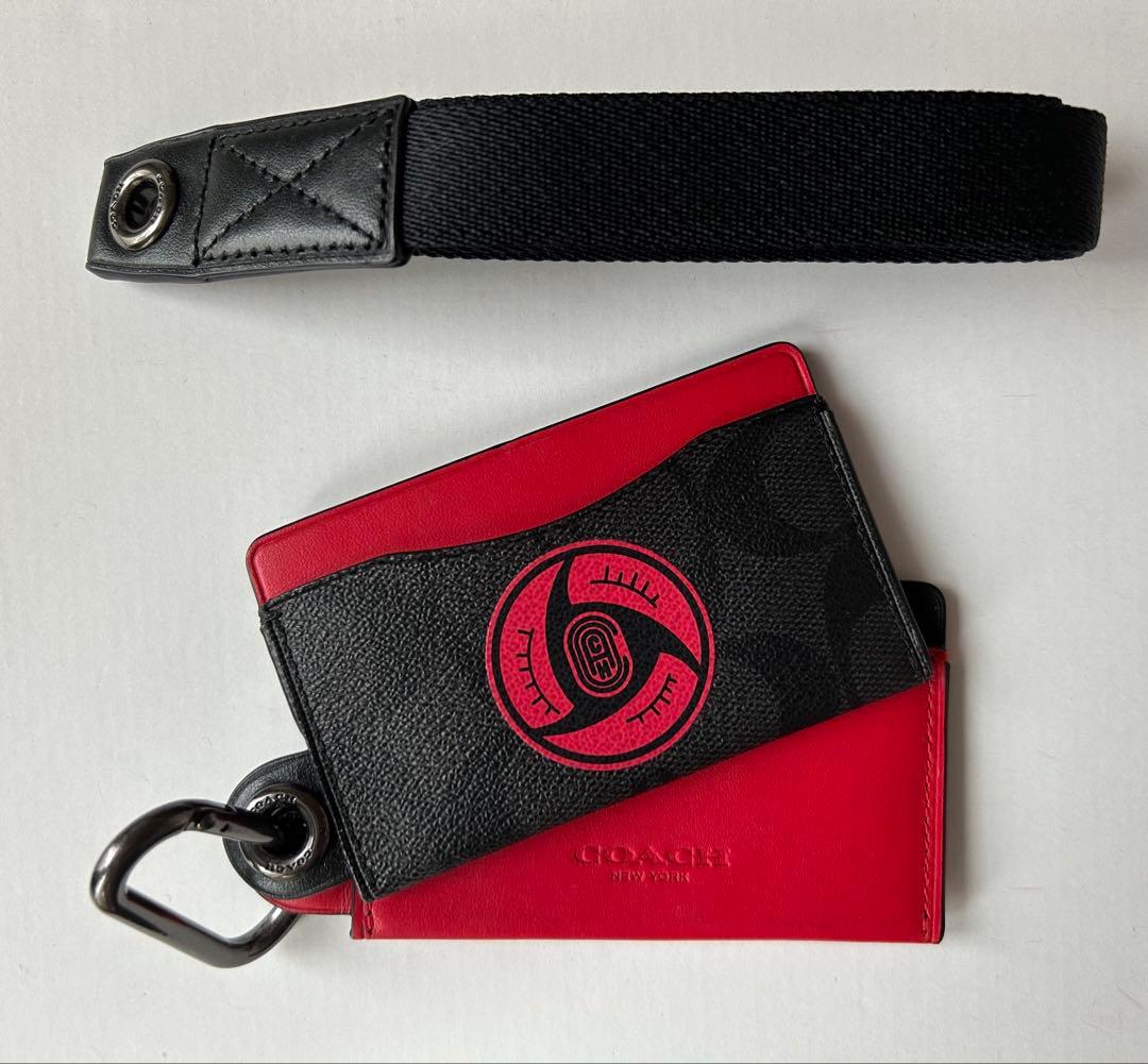 NARUTO コラボ うちはイタチ coach シグネチャー パスケース