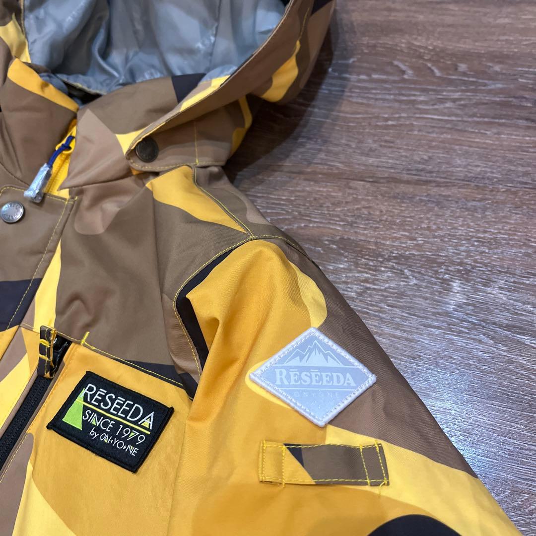 レセーダ　オンヨネ　美品　セットアップ　スキーウェア　140 男の子　女の子