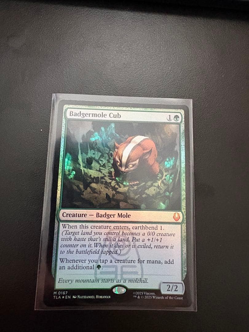 アナグマモグラの仔　英版Foil