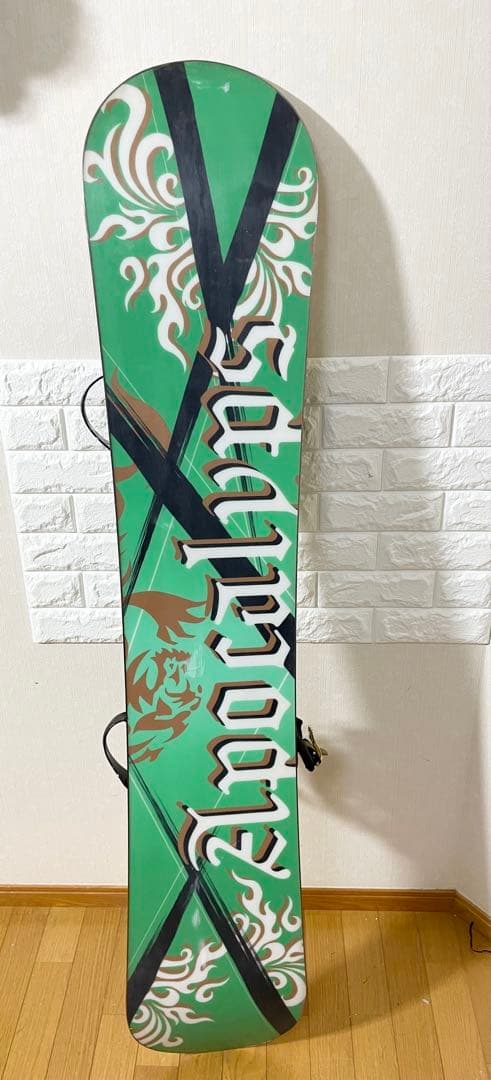 【使用回数２回】イエローバス ビンディング 157cm スノーボード ２点セット