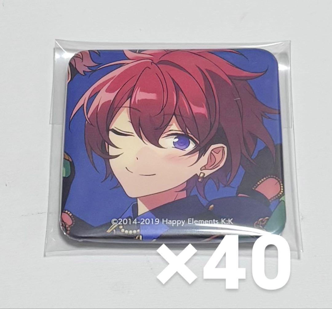 あんスタ 朱桜司 TRIP アルバム スクエア缶バッジ