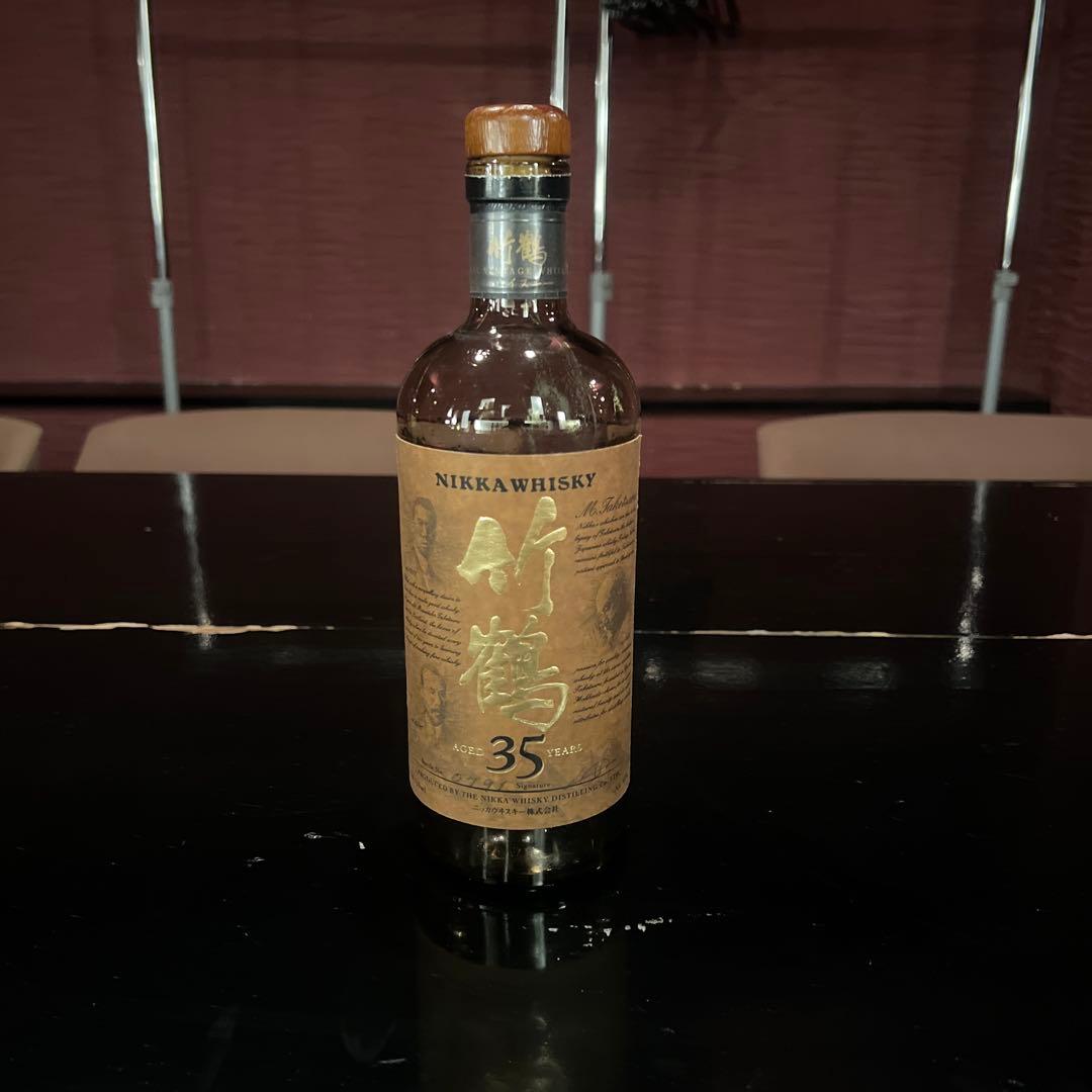 や*様 竹鶴35年　箱なし　空き瓶　未洗浄