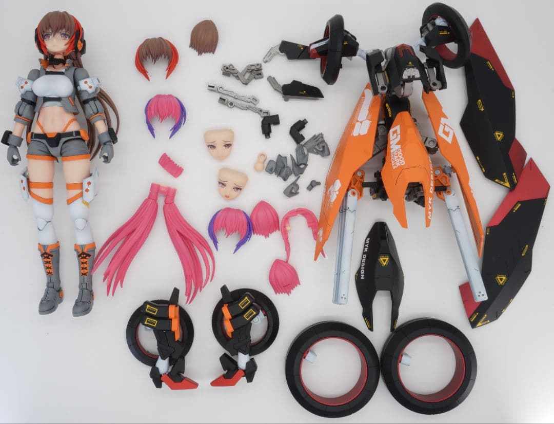 フレームアームズガール ウィルバーナイン 完成品 塗装品