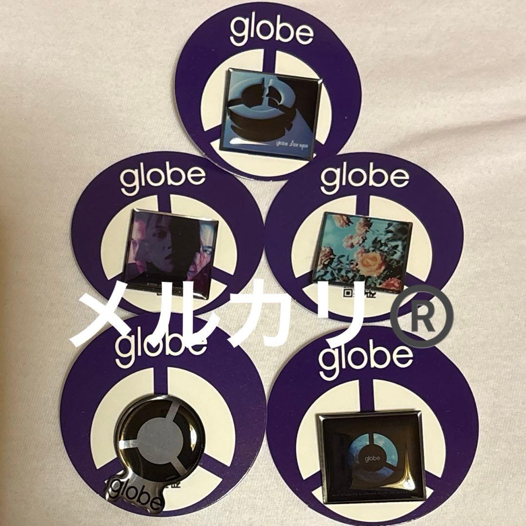 globe■ピンズコレクション■5個■【在庫ラスト】【新品・未使用】【匿名発送】
