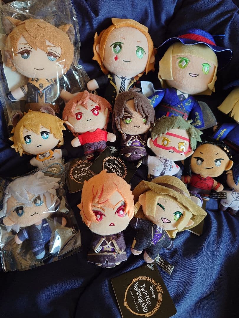 ディズニー ツイステッドワンダーランド ぬいぐるみ マスコットセット