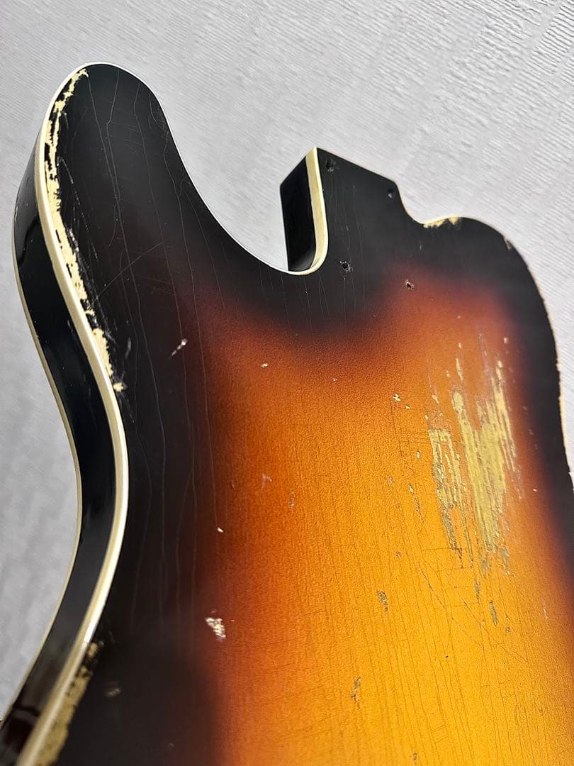 ギター freakaster custom telecaster body