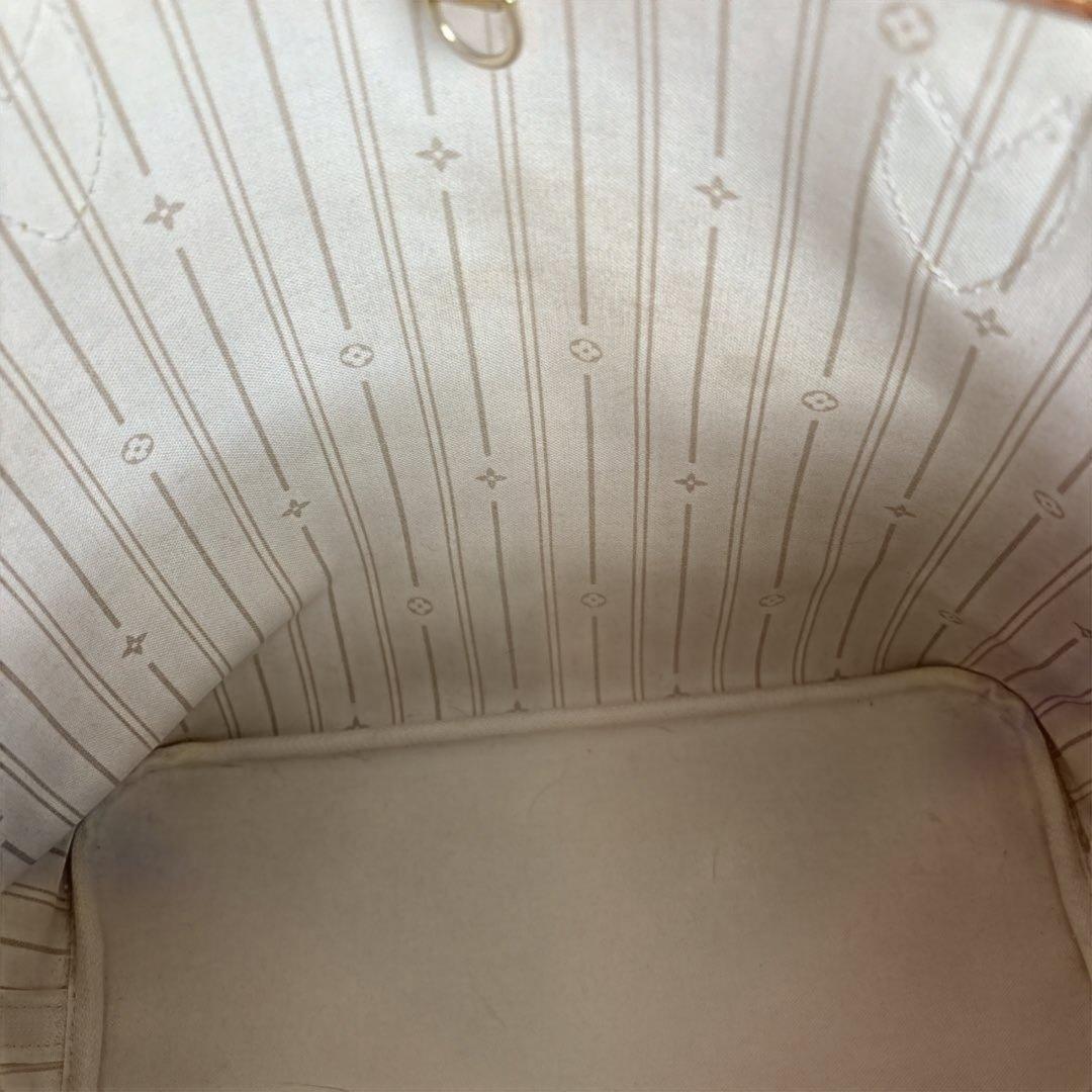 ルイヴィトン　トートバッグ ダミエ アズール　ホワイト