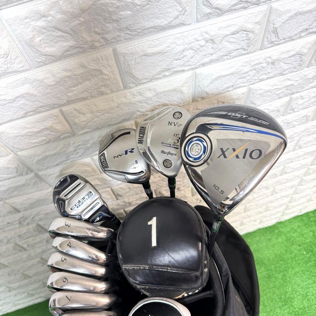 ゴルフセット　豪華　安心ブランド　Mizuno XXIO ラウンド仕様　すぐ使用