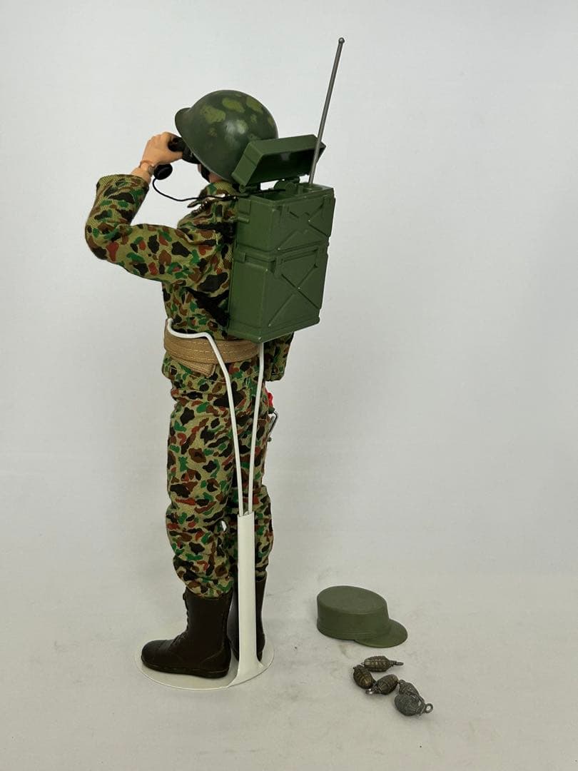 ビンテージGIジョー　1964 アクションマリーン通信兵セット②元箱付　ハスブロ