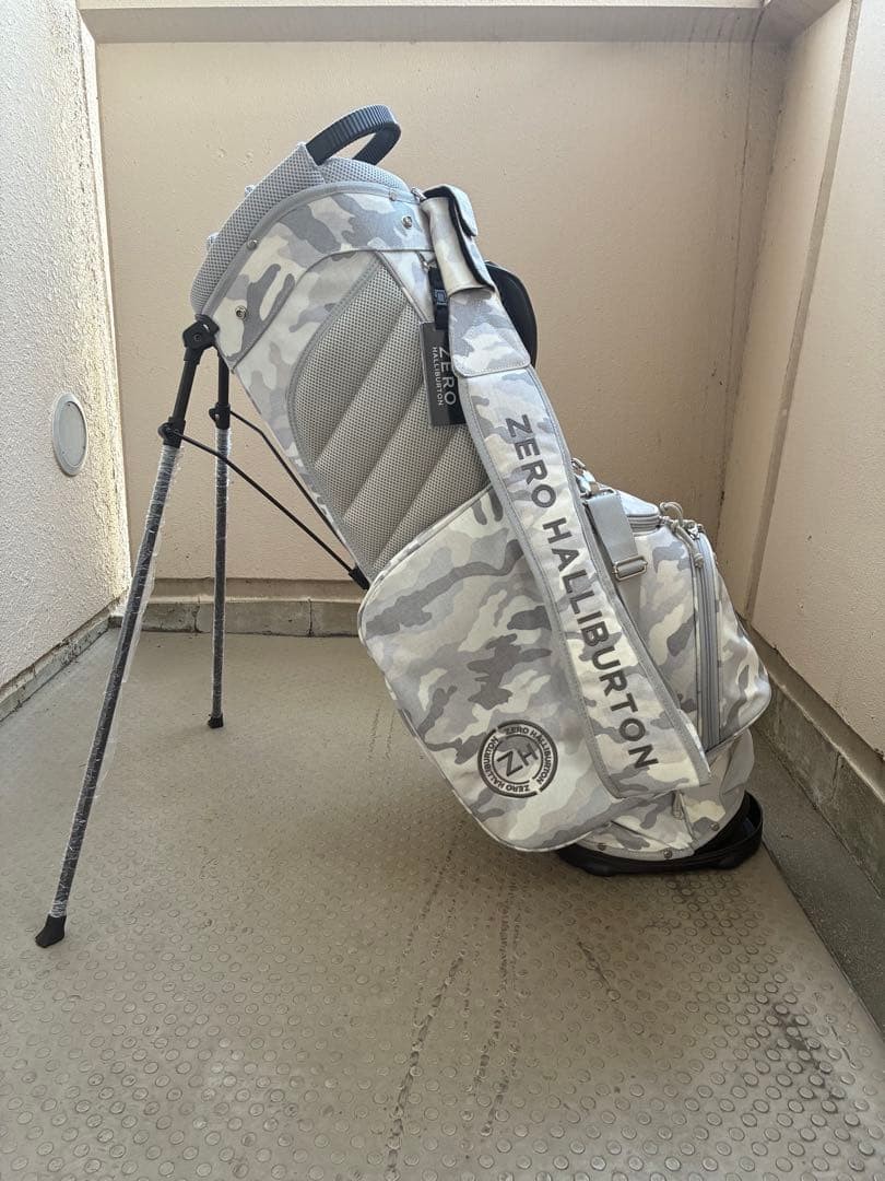 ZERO HALLIBURTON 迷彩 キャディバッグ