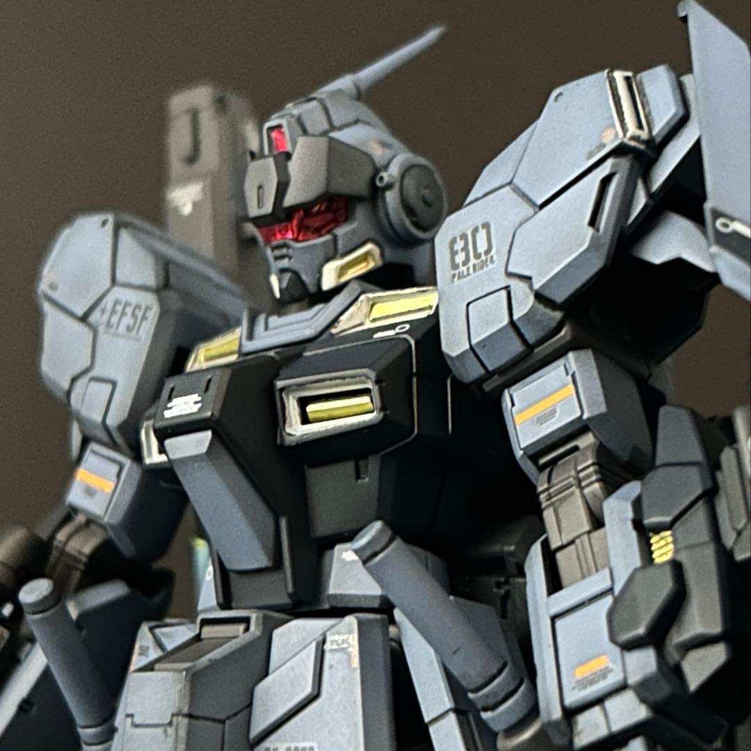 ガンプラ塗装済完成品 HG ペイルライダー（空間戦仕様）