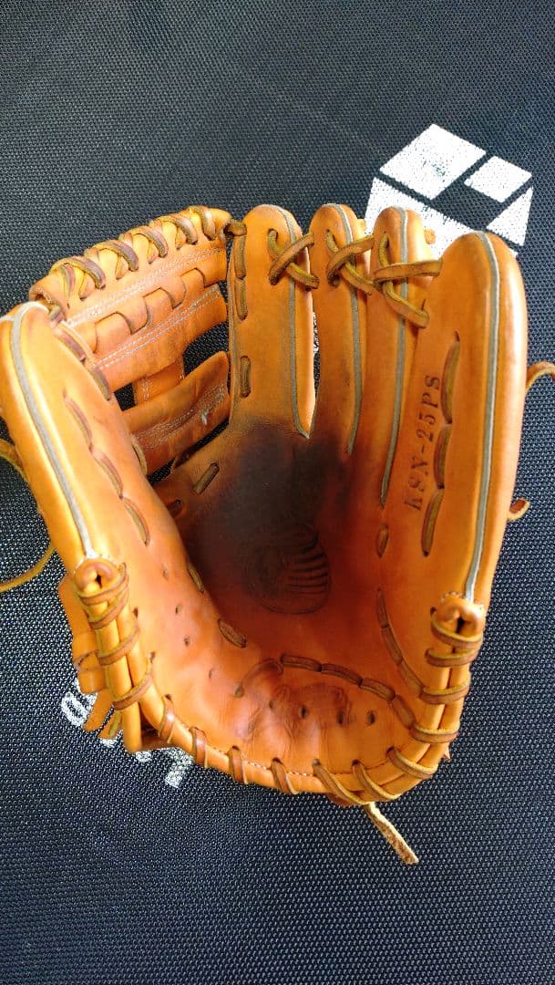 Slugger KSN-25PS 軟式用グローブ オレンジ 内野用