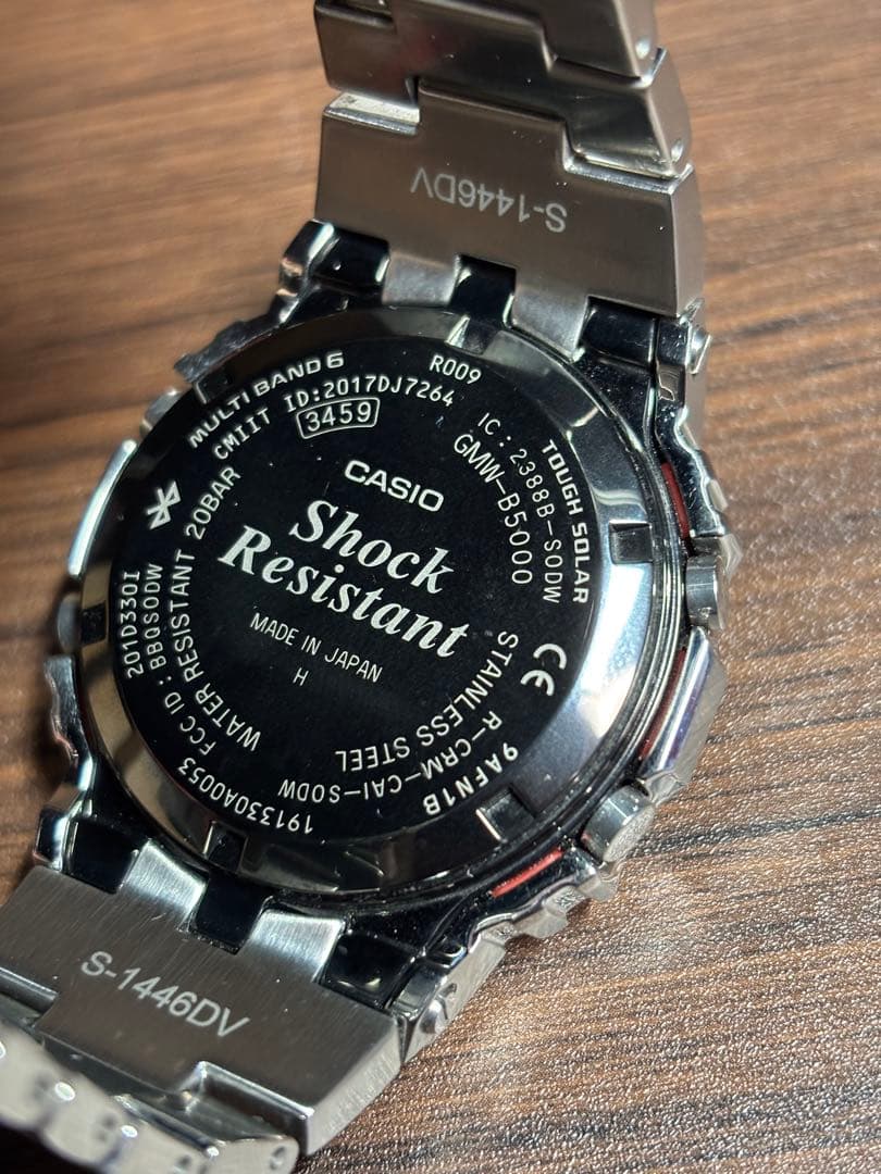 sa  G-SHOCK GMW-B5000D-1JF フルメタル 美品