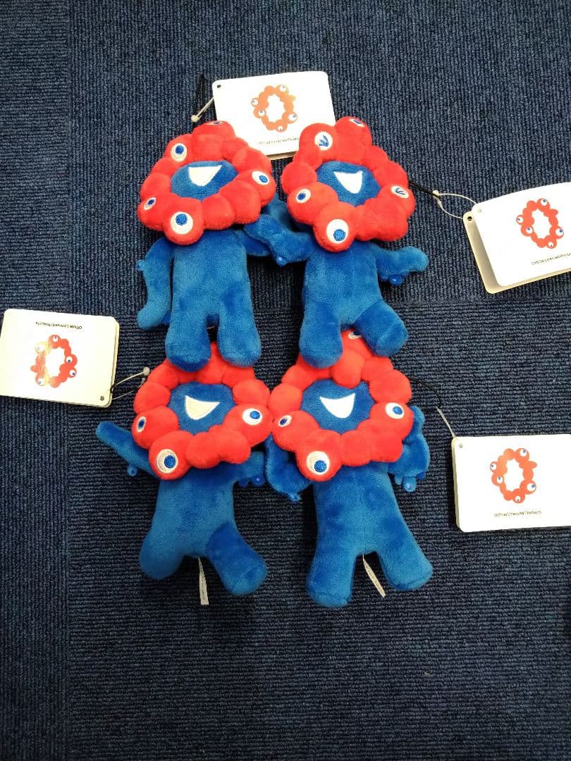 EXPO2025 ミャクミャク ゴム紐付きぬいぐるみ 大阪万博　全種セット①