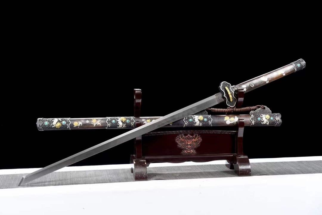 『吉祥如意』古兵器 武具　刀装具　日本刀　模造刀 居合刀 長尺