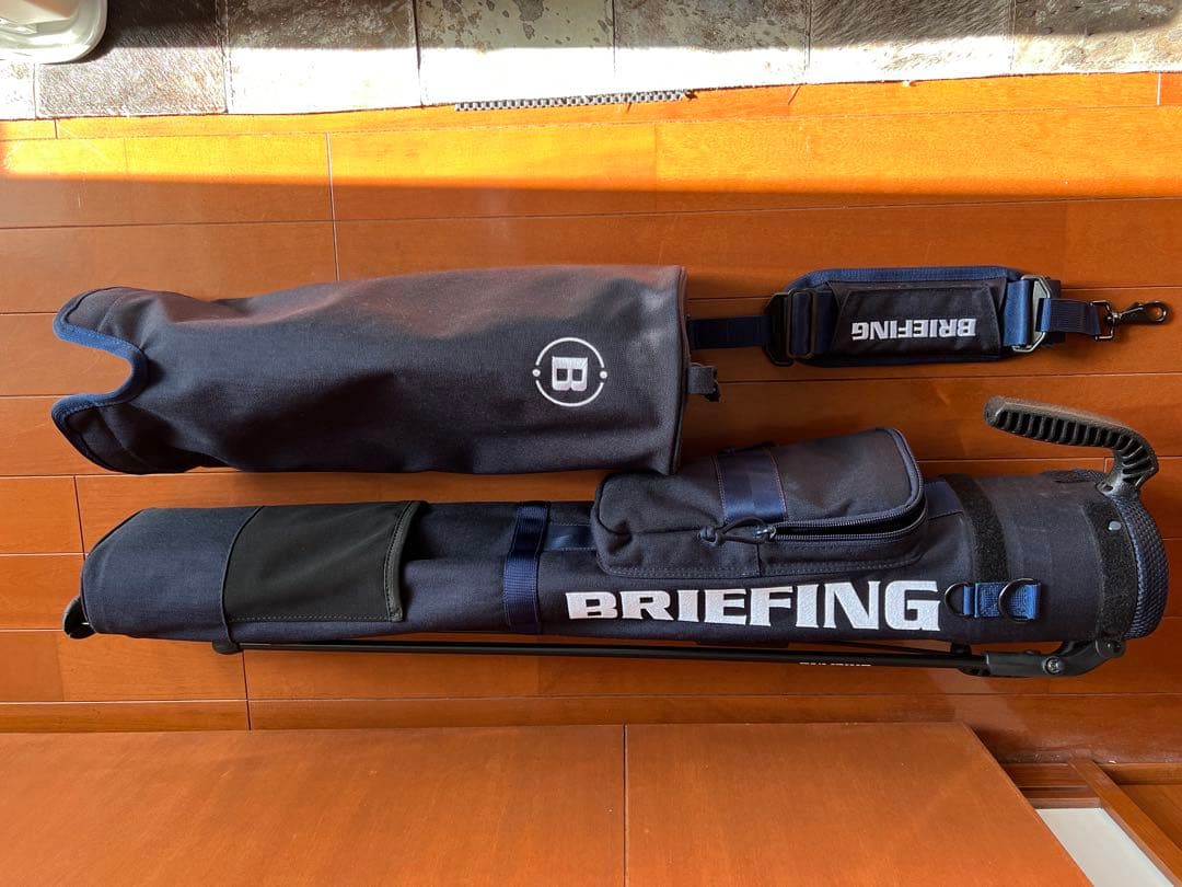 BRIEFING スタンドバッグ ネイビー セルフスタンドキャリー 1000D