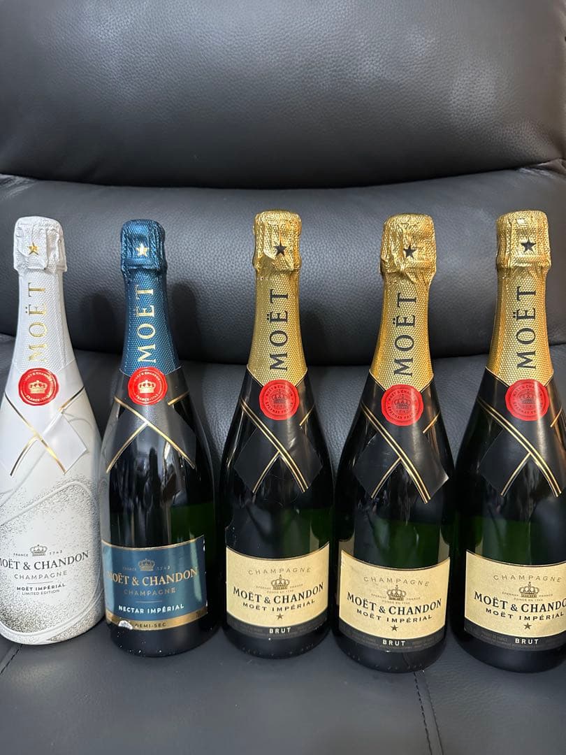Moët & Chandon シャンパン 5本セット