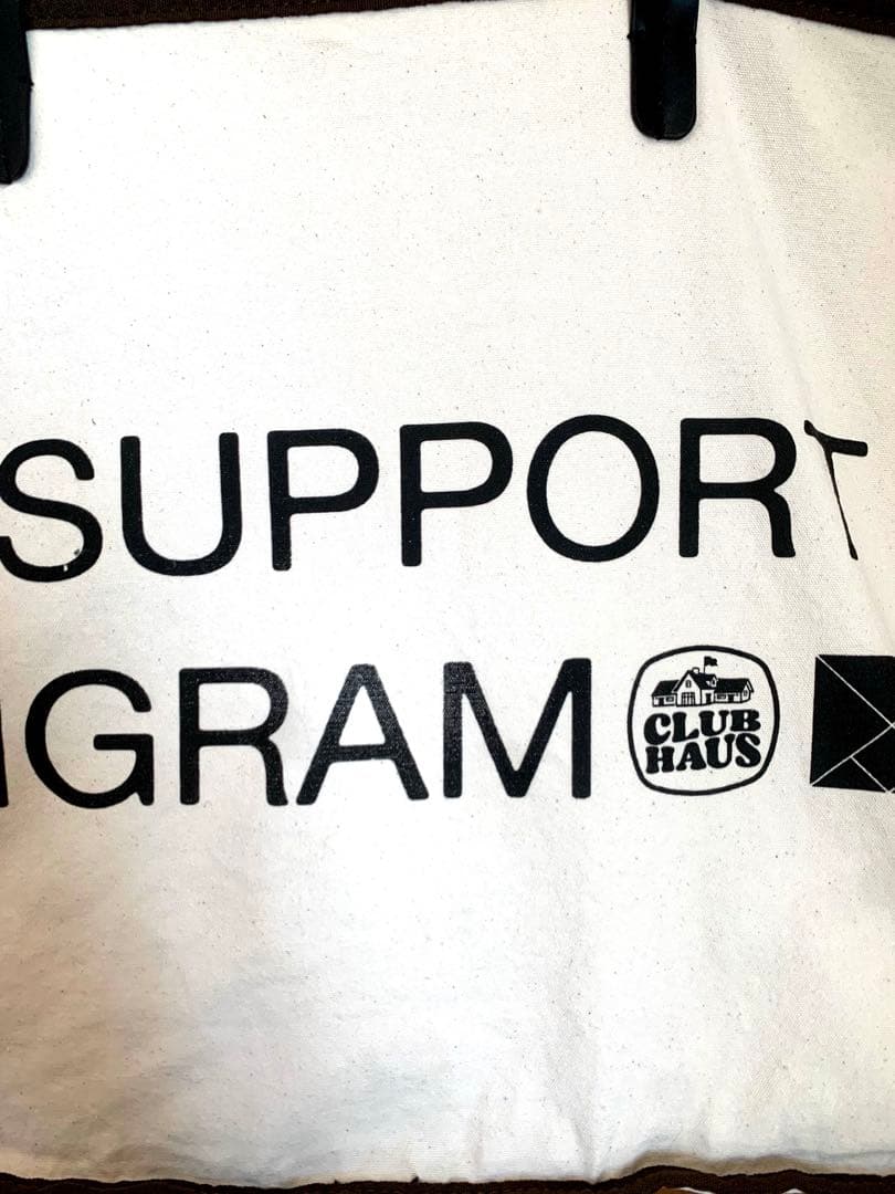 希少　良品　即完売　クラブハウス×タングラム　リバーシブル　トートバッグ