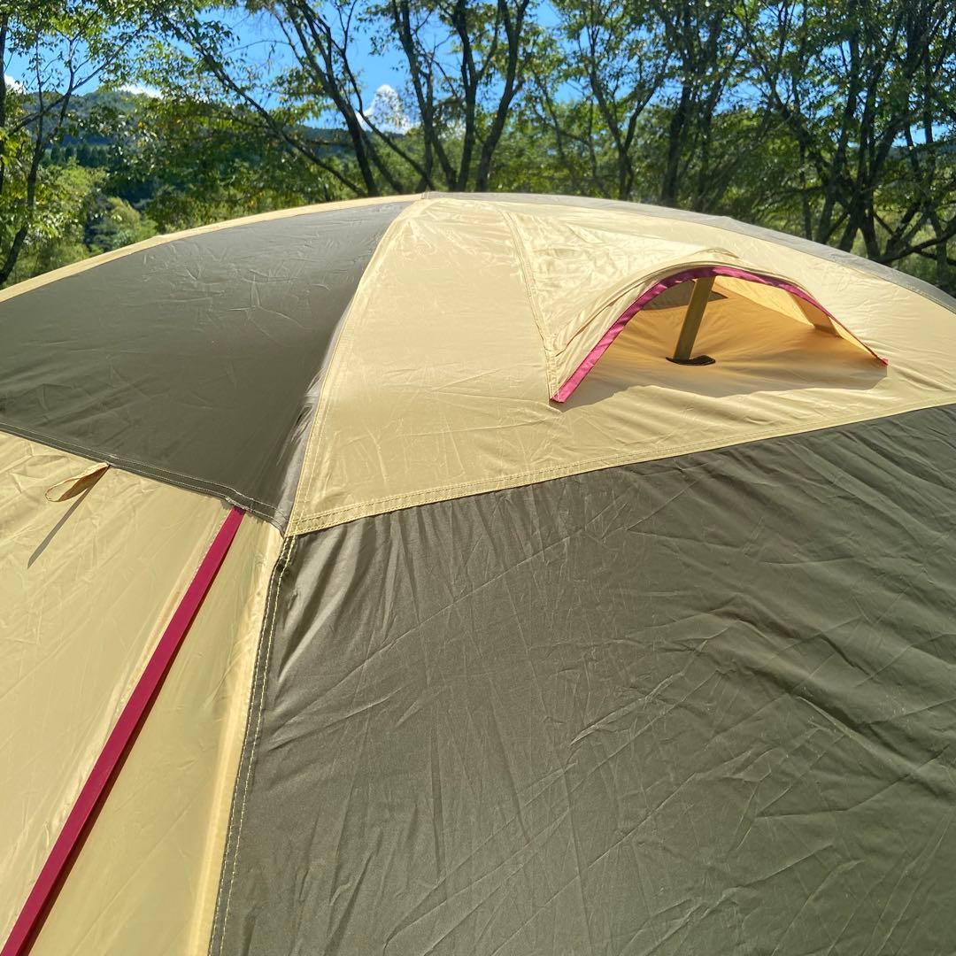 小川テント Ogawa ピスタ34　3〜4人向け　ドーム型テント　廃盤カラー