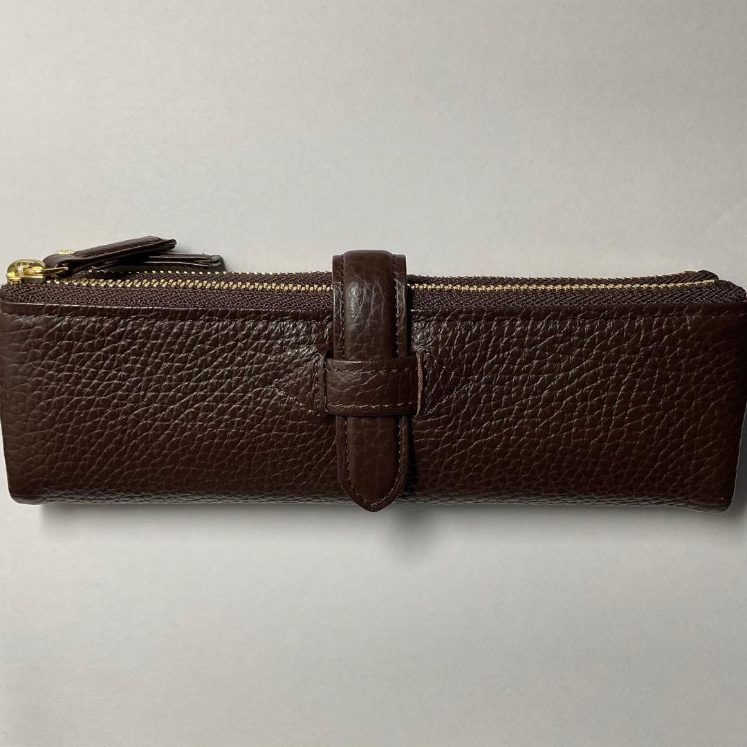 Cカンパニー ルポペンケース ダークブラウン