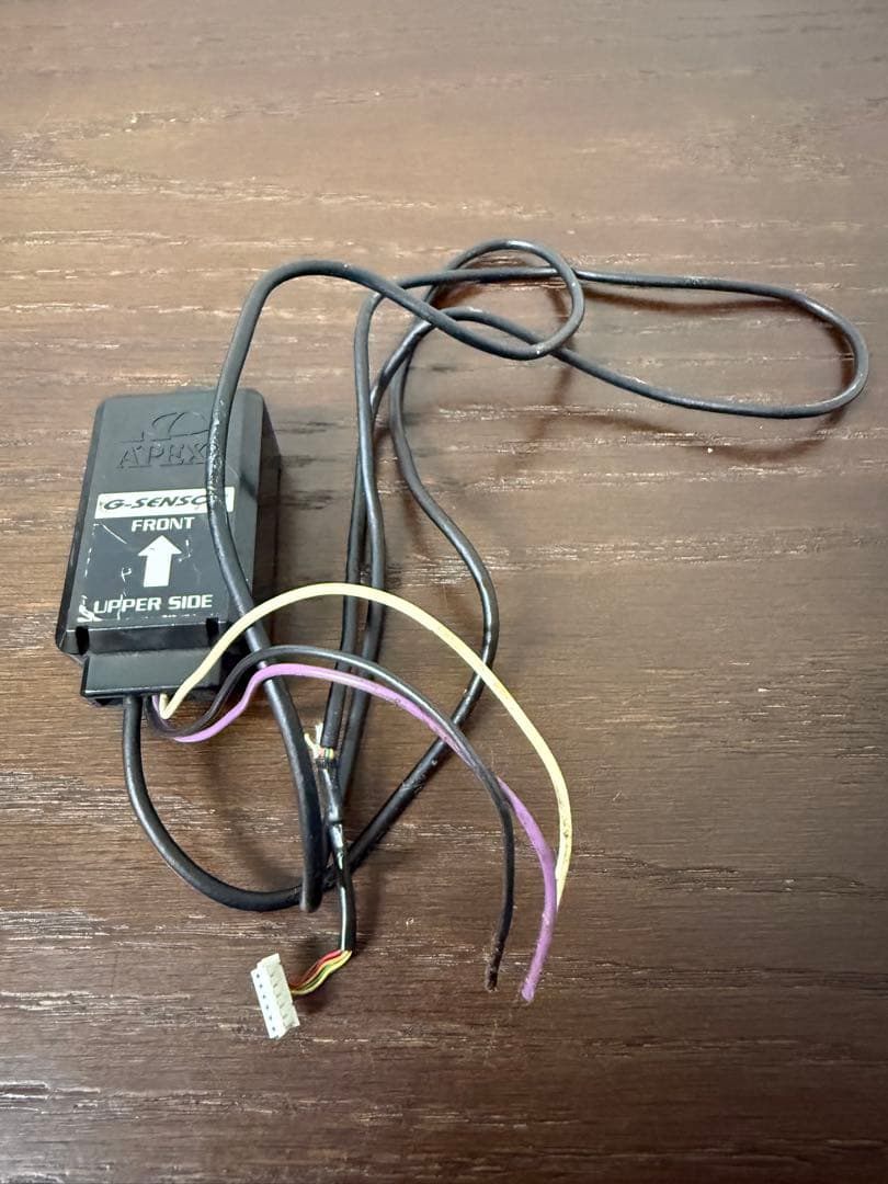【ジャンク品】APEXi REV/SPEED METER gセンサー説明書付き