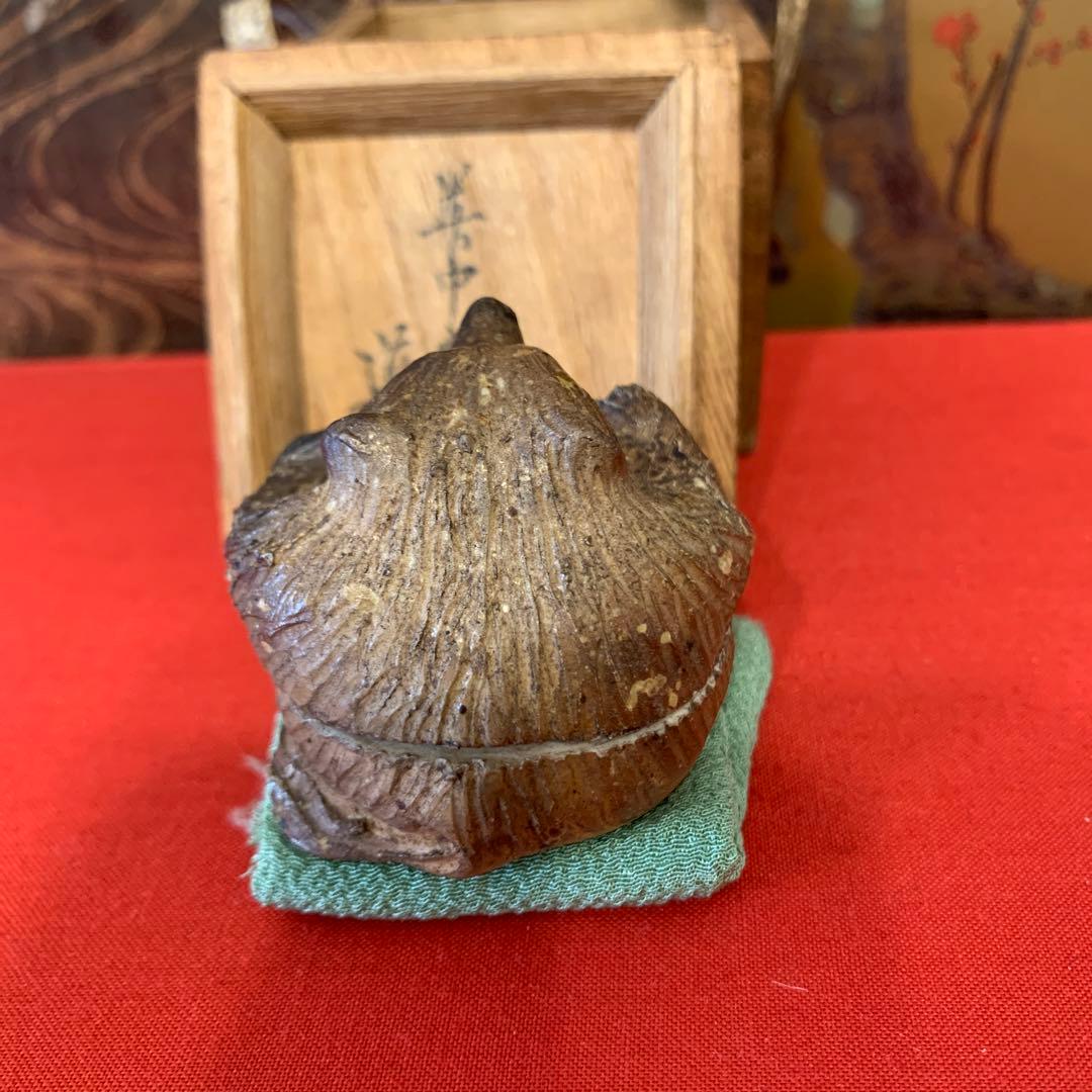 華中亭 道八 香盒　1客アンティーク　111