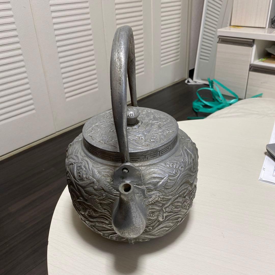 南部鉄風　鉄瓶